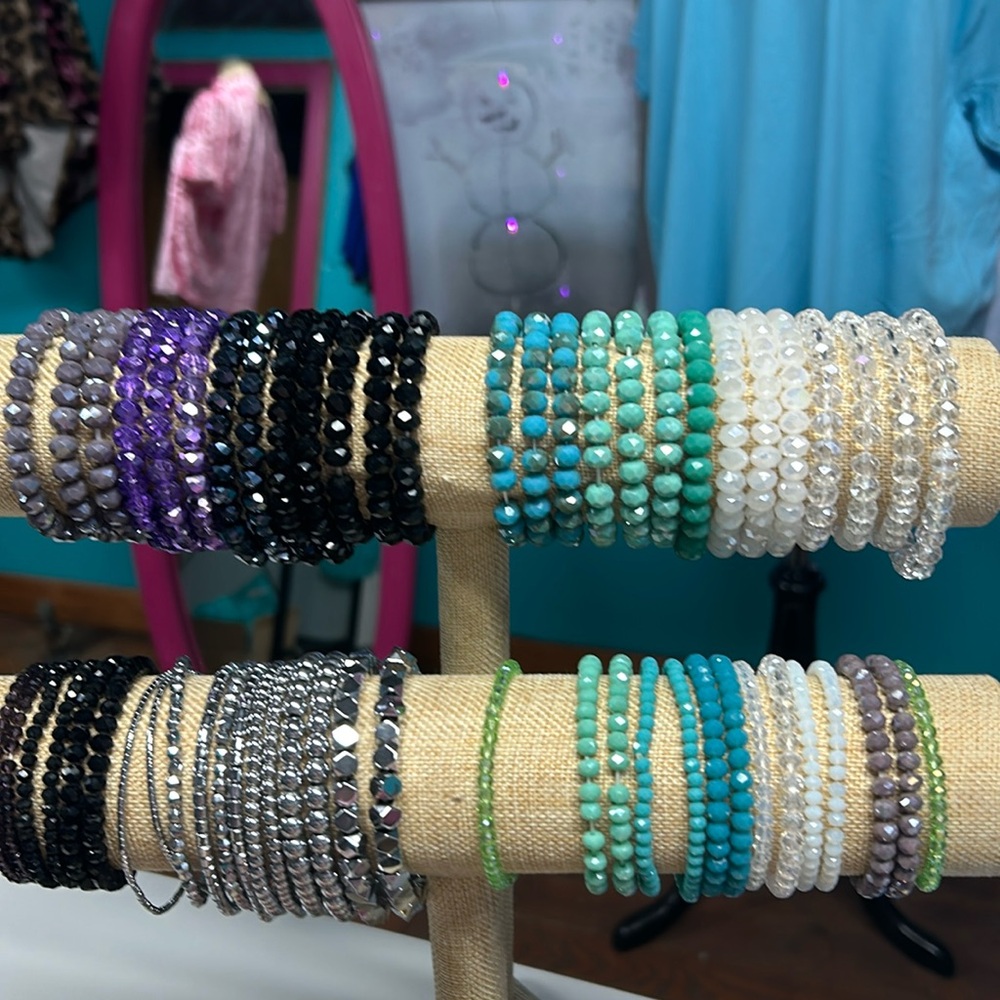 Beaded bracelets 2 for $8